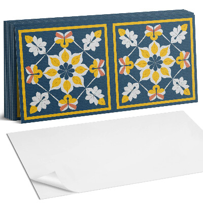 Falpanel Virágminta szimmetriában