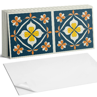 Pvc falburkolat Virágminta szimmetriával