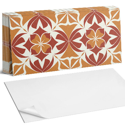 Pvc falburkolat Szimmetrikus növényi minta