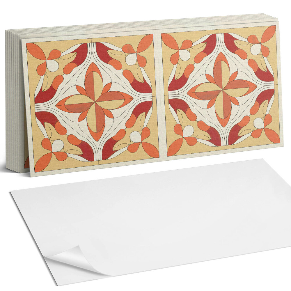 Pvc falburkolat Absztrakt virágmintás