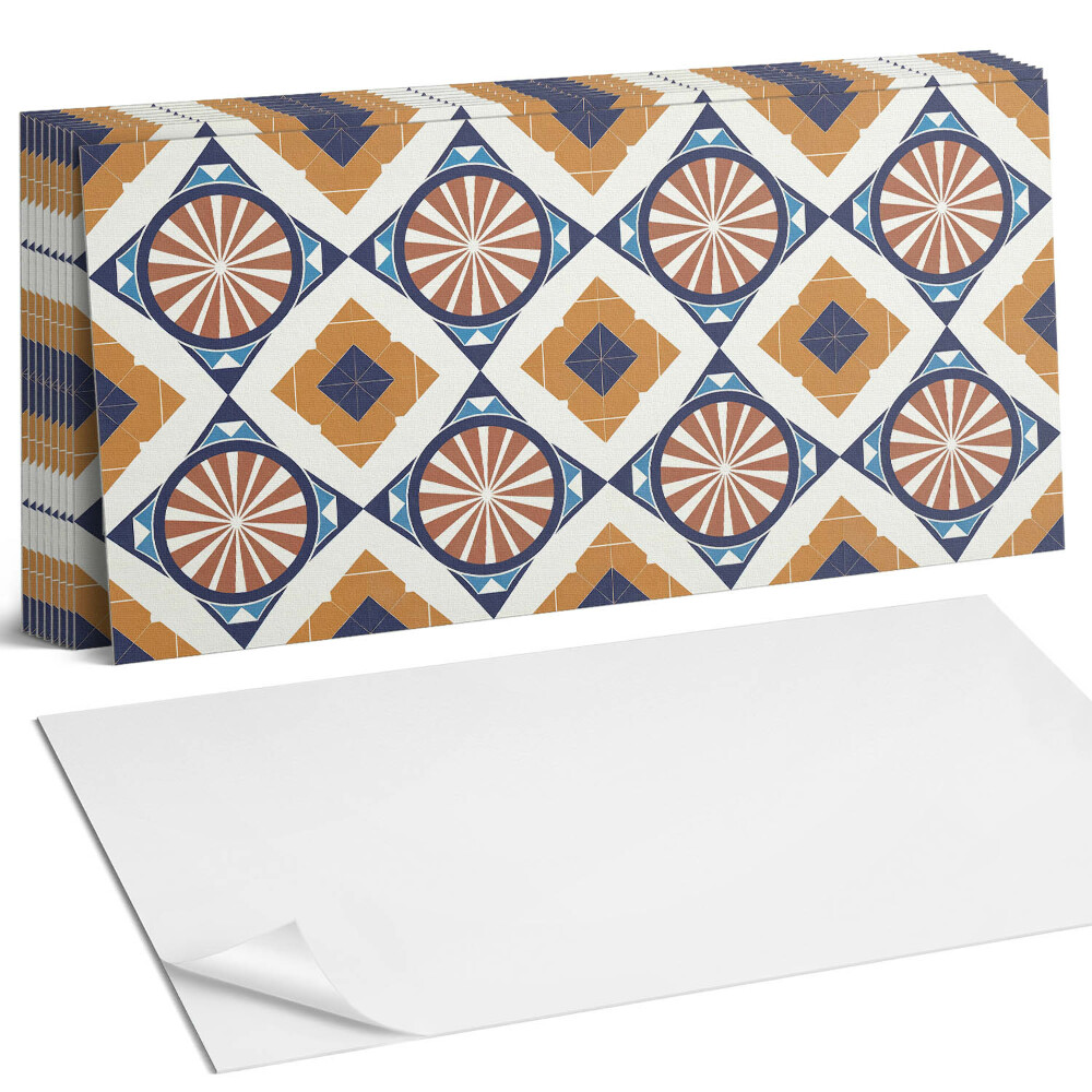 Dekorpanel falra Geometrikus minta körökkel