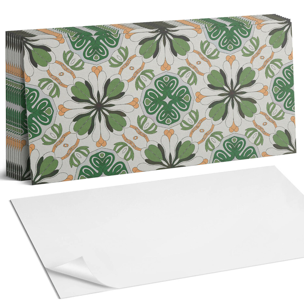 Öntapadó falburkolat Virágminta szimmetriában