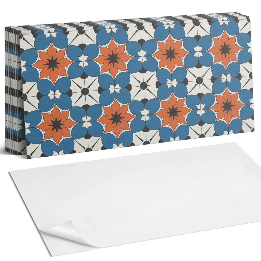 Pvc falburkolat Virágminta a háttérben