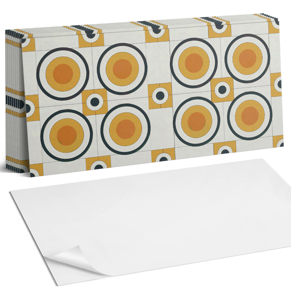 Öntapadó falburkolat Körök és négyzetek geometriája