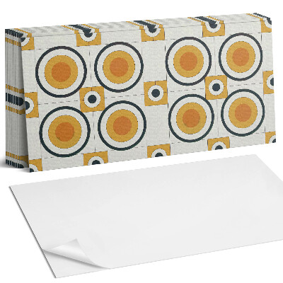 Öntapadó falburkolat Körök és négyzetek geometriája