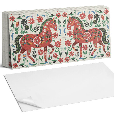 Dekorpanel falra Lóminta virágokban