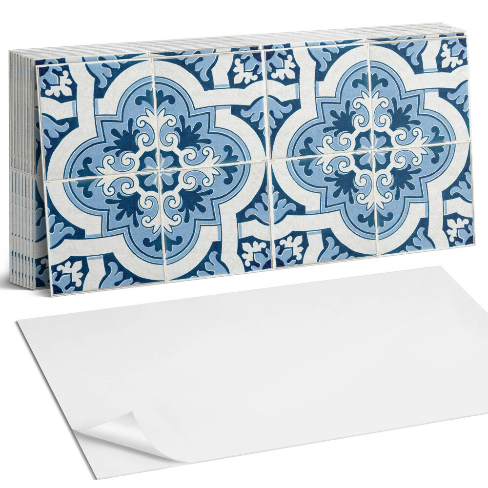 Falpanel Csempe minta díszekkel