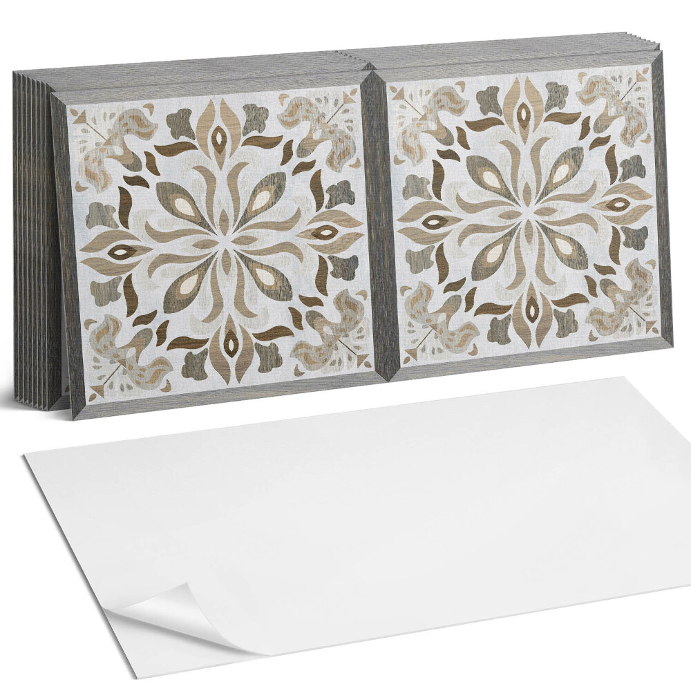 Pvc falburkolat Virágminta szimmetriával