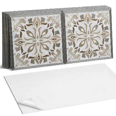 Pvc falburkolat Virágminta szimmetriával