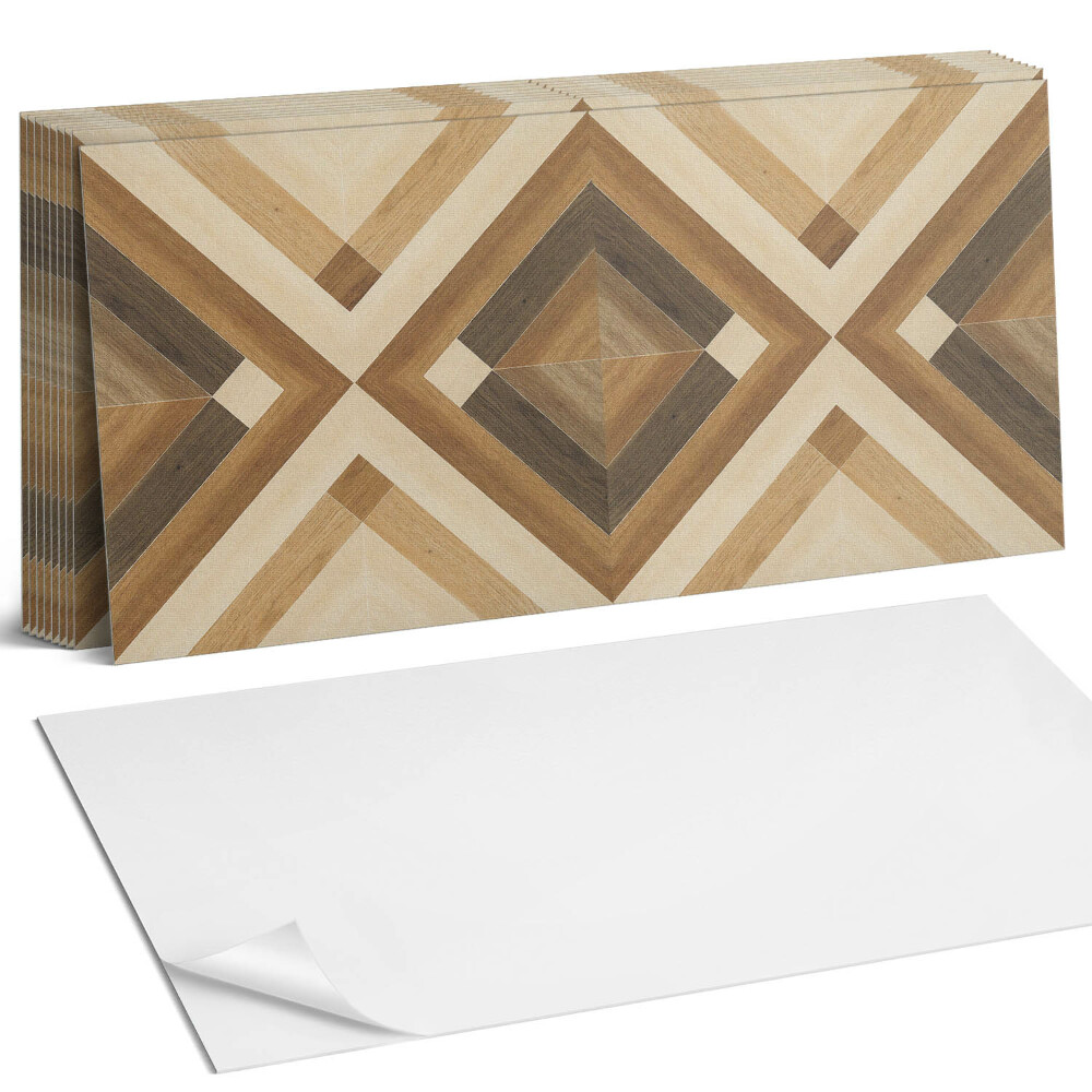 Pvc falburkolat Geometrikus kockás minta