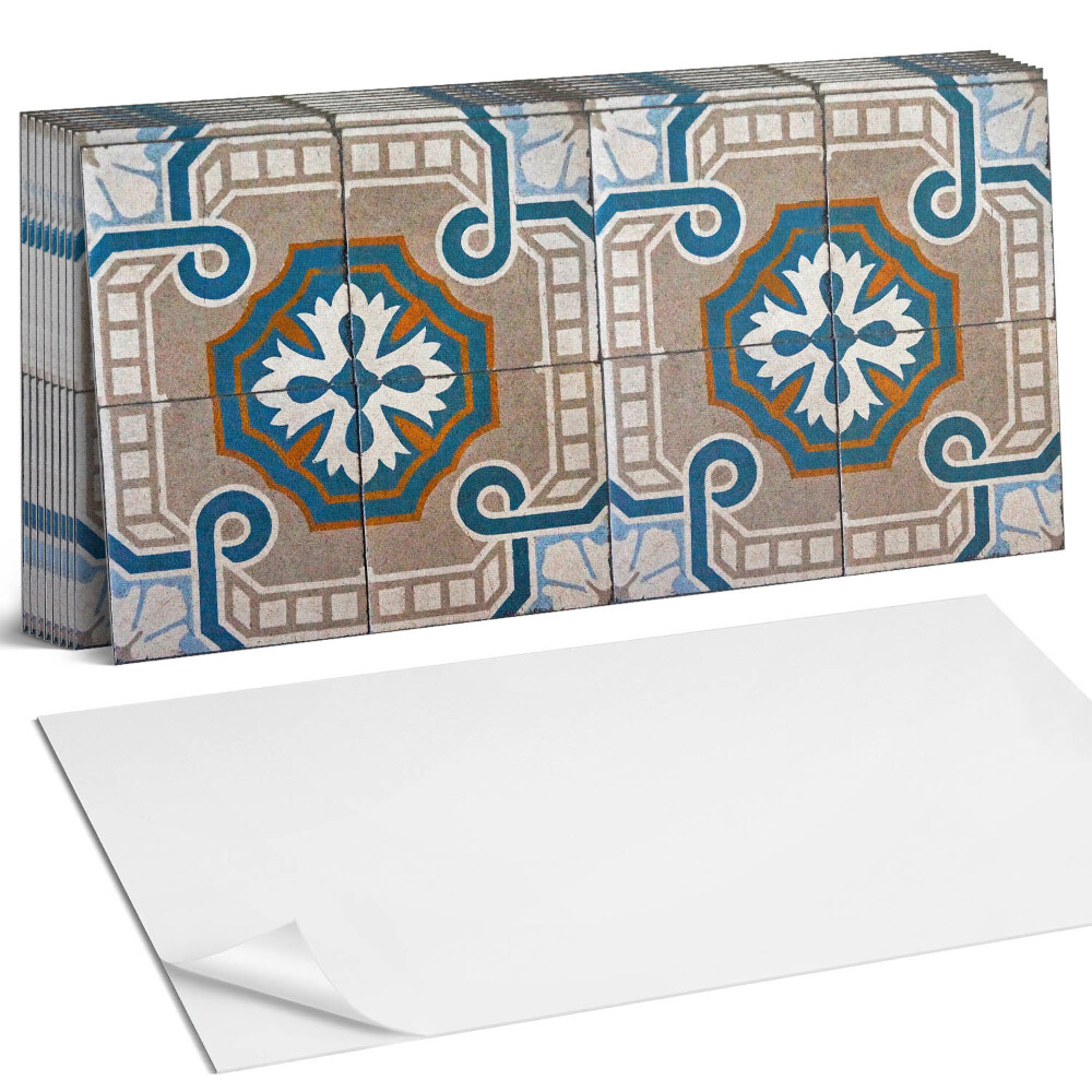 Dekorpanel falra Mozaikminta díszekkel