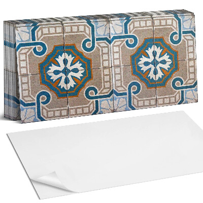 Dekorpanel falra Mozaikminta díszekkel