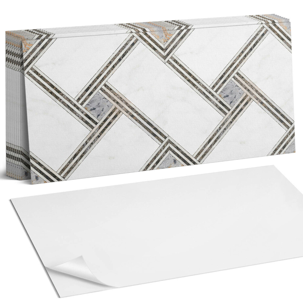 Falpanel Geometrikus minta vonalakkal