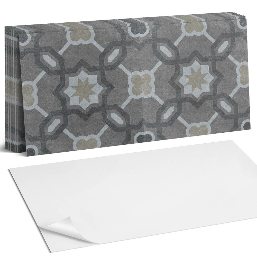 Öntapadó falburkolat Geometrikus csempeminta