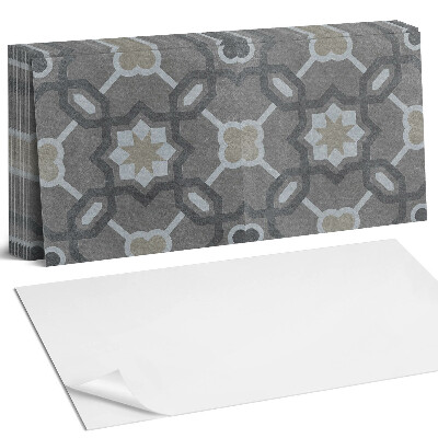 Öntapadó falburkolat Geometrikus csempeminta