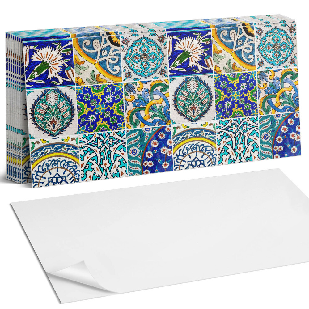 Dekorpanel falra Kerámia minták mozaikban