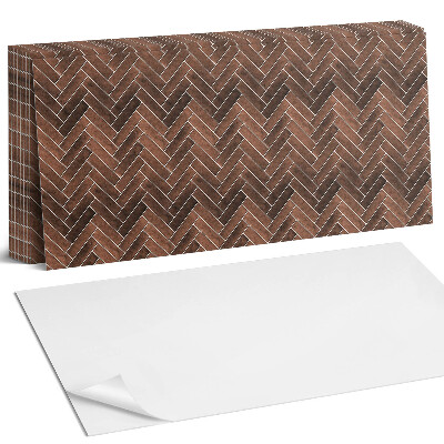 Öntapadó falburkolat Halszálkás fa minta