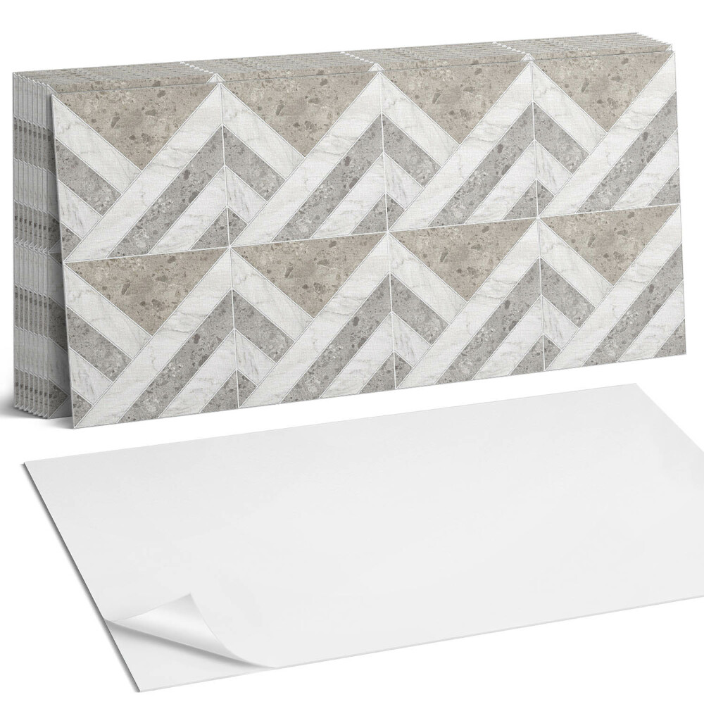 Pvc falburkolat Geometrikus minta csempékben