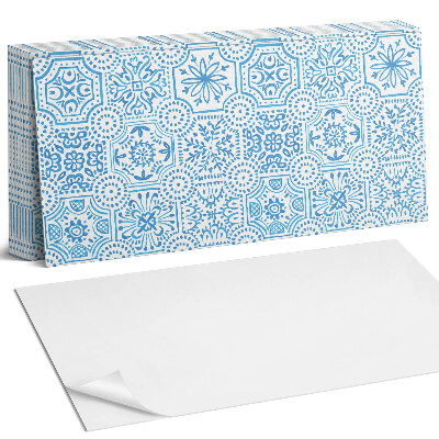 Dekorpanel falra Kockás kerámia minták