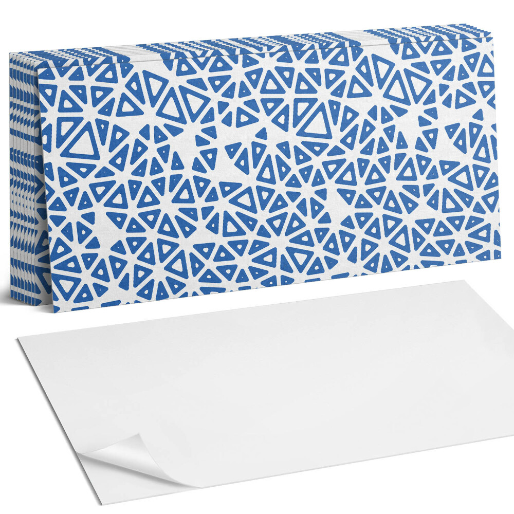 Falpanel Absztrakt háromszög minta