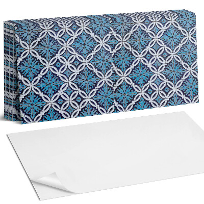 Pvc falburkolat Geometrikus minta virágmotívummal