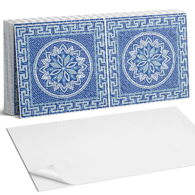 Pvc falburkolat Mozaik virágmintás design