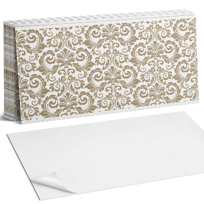 Falpanel Növényi minta díszekkel