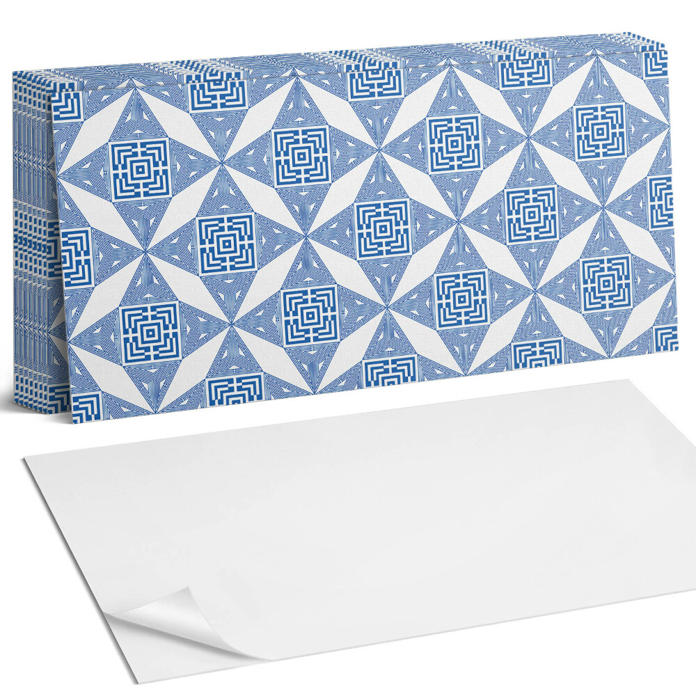 Öntapadó falburkolat Geometrikus rácsminta