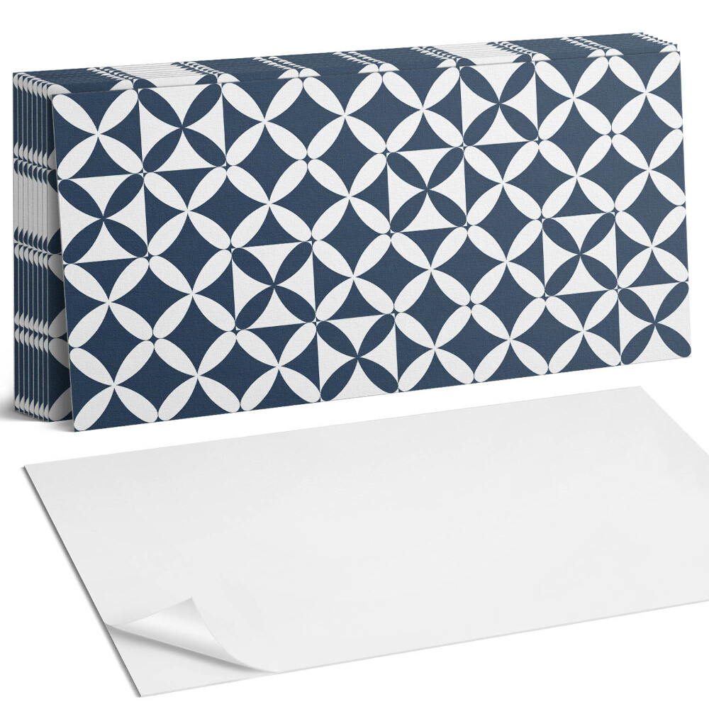 Öntapadó falburkolat Geometrikus virágminta