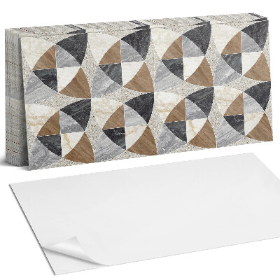 Öntapadó falburkolat Geometrikus csempeminta