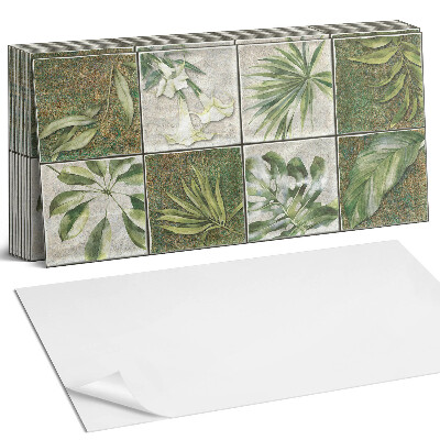 Öntapadó falburkolat Levelek a természet mozaikjában