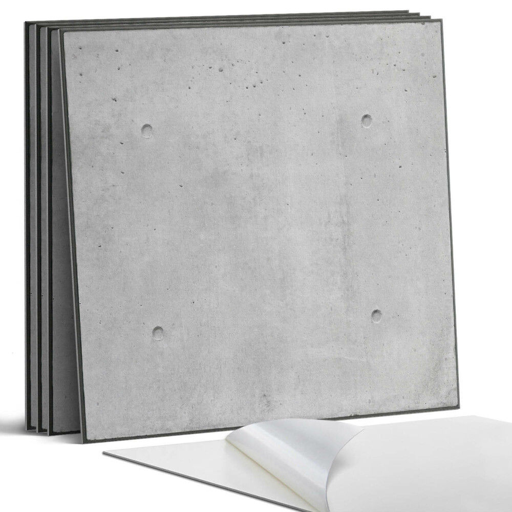 Falpanel négyzet Nyers beton textúra