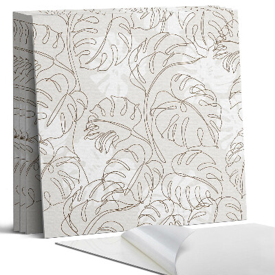 Falpanel négyzet Levélminta sorban