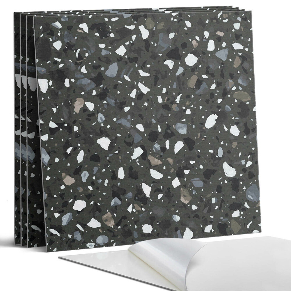 Pvc falburkolat négyzet Kőminta töredékekkel