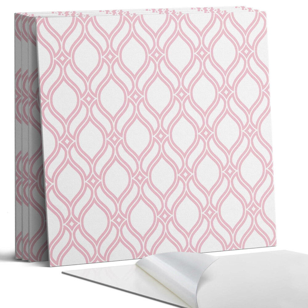 Pvc falburkolat négyzet Stílusos hullámos minta