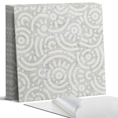 Öntapadó falburkolat négyzet Absztrakt vonalminta