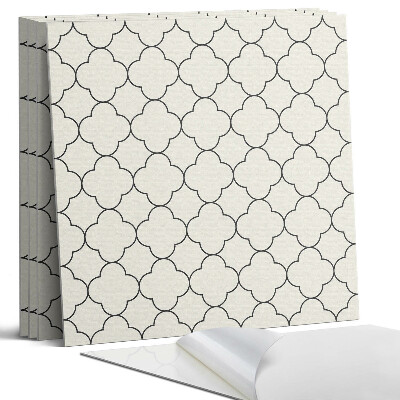 Öntapadó falburkolat négyzet Virágminta hálóban