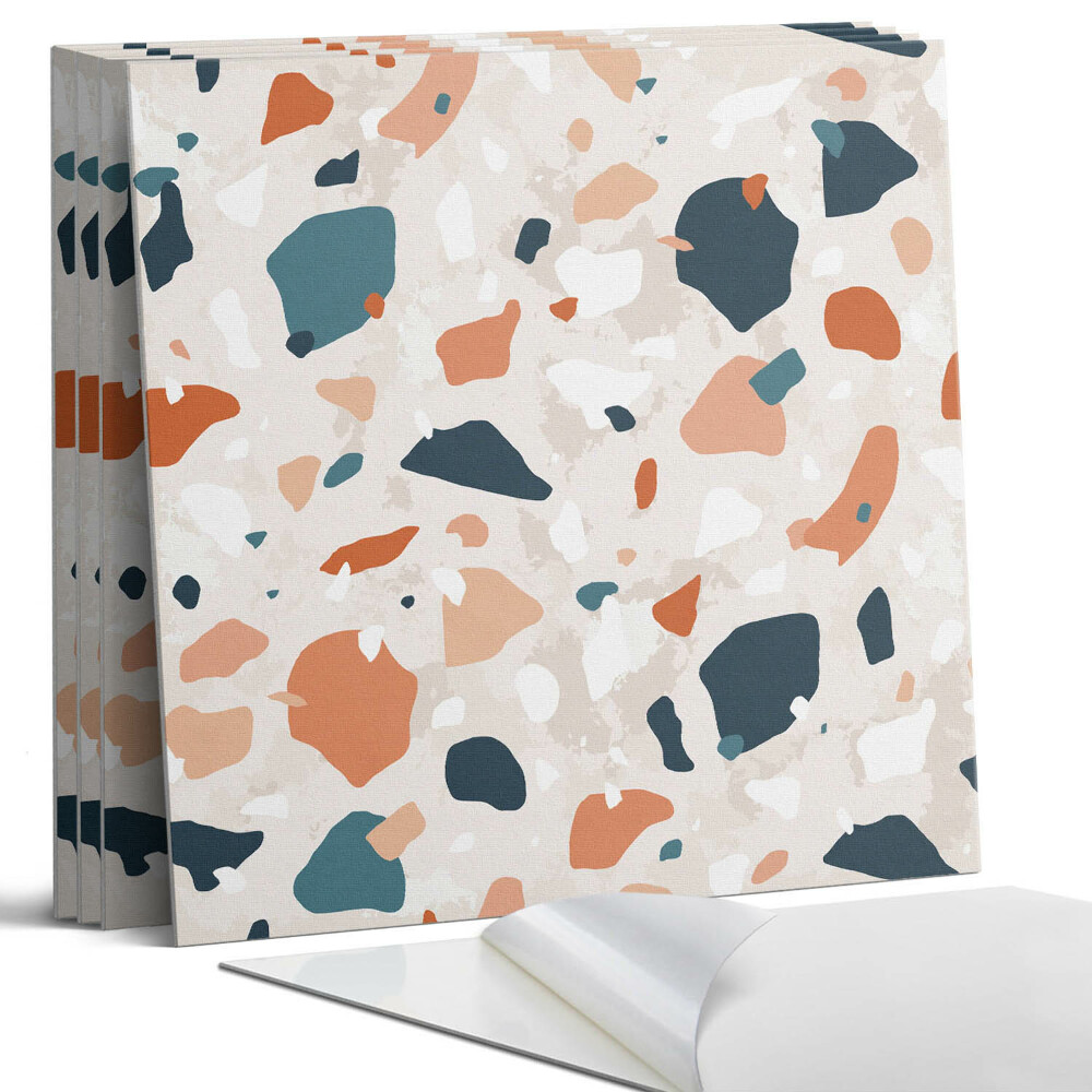 Falpanel négyzet Absztrakt kőminta