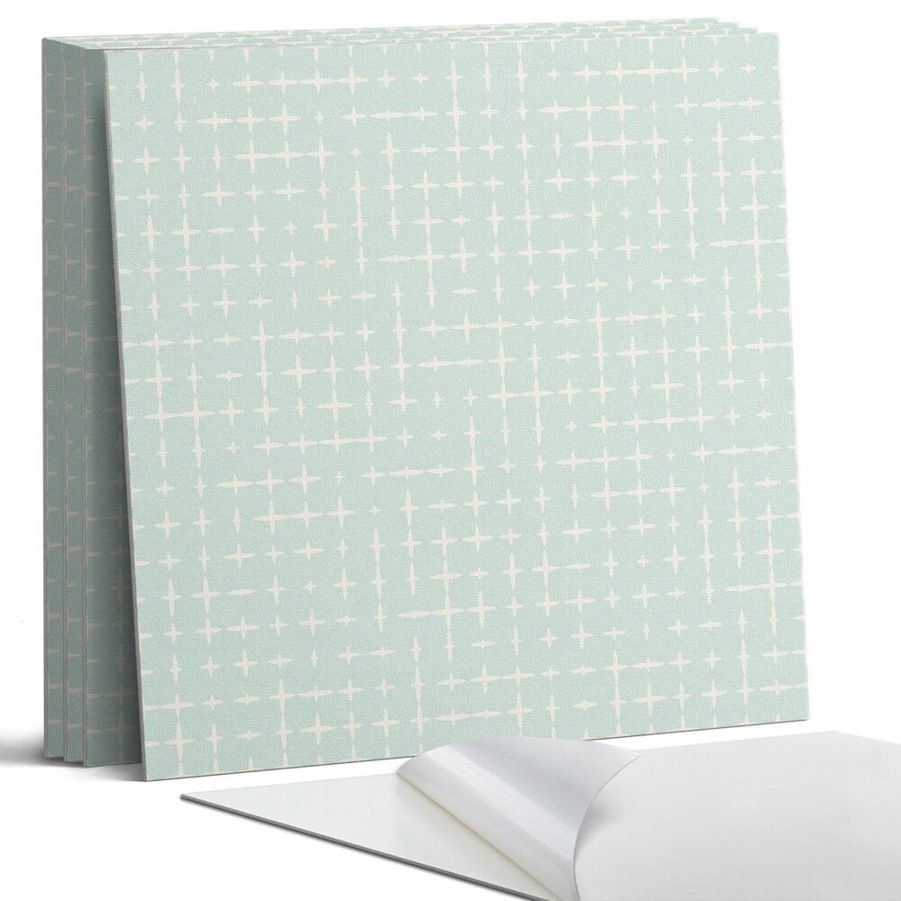 Öntapadó falburkolat négyzet Vonalak és keresztek geometriája