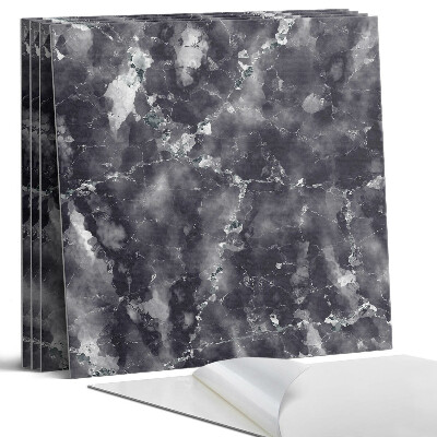 Falpanel négyzet Márványminta erekkel