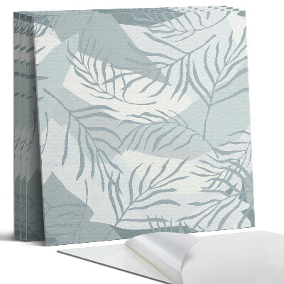 Falpanel négyzet Trópusi levélminta