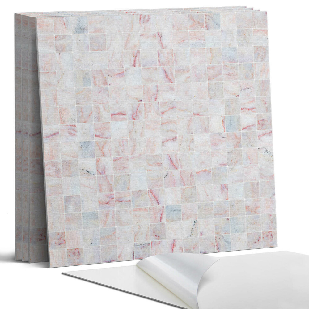 Öntapadó falburkolat négyzet Négyzetekből készült mozaikminta