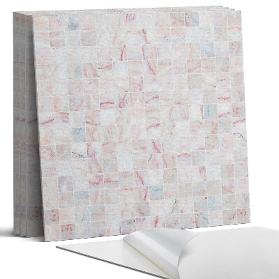 Öntapadó falburkolat négyzet Négyzetekből készült mozaikminta