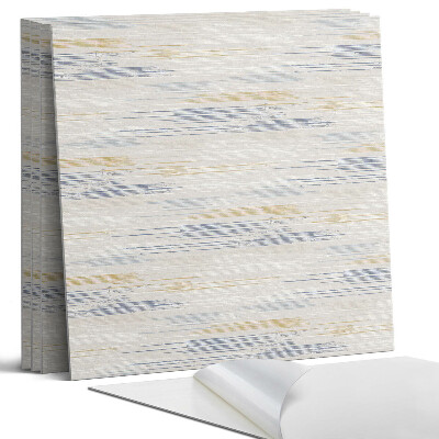 Pvc falburkolat négyzet Absztrakt textúrázó csíkok