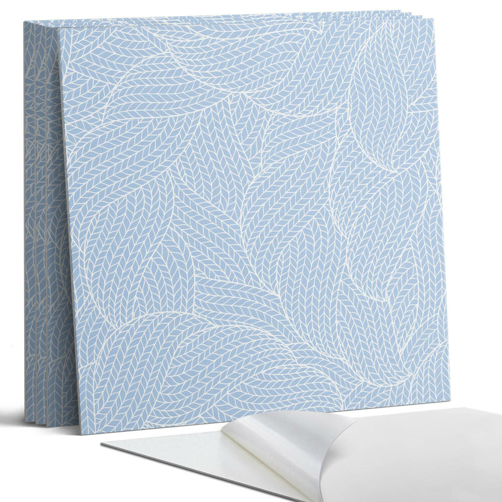 Öntapadó falburkolat négyzet Hullámos levélminta