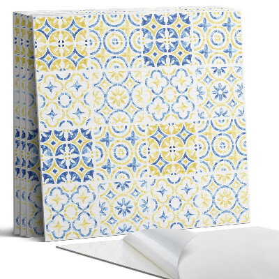 Pvc falburkolat négyzet Mozaikminta díszekkel