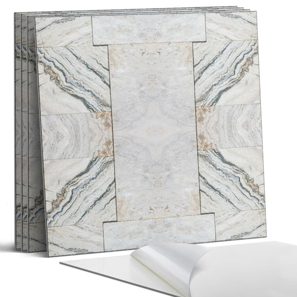 Öntapadó falburkolat négyzet Természetes kő minta