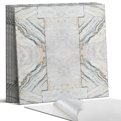 Öntapadó falburkolat négyzet Természetes kő minta