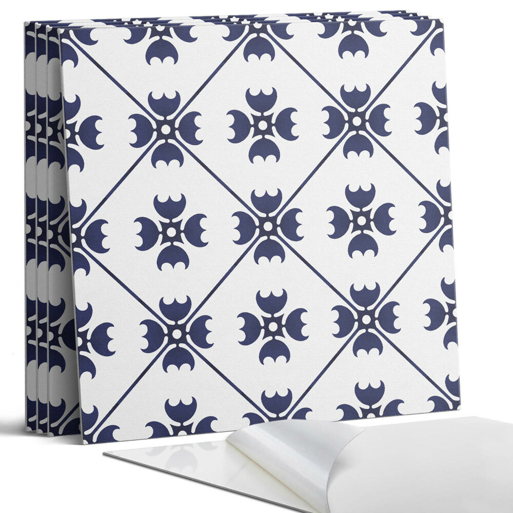 Pvc falburkolat négyzet Stílusos geometrikus minta