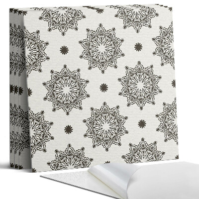 Öntapadó falburkolat négyzet Mandala minta rácsban